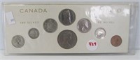 1968 Canadian year set including .500 silver and