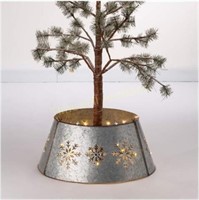 Glitzhome Snowflake Tree Collar 21D