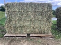 4 - 3'x3'x8' Big Square Bales of Grass/Alfalfa