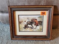 Rope Corral artwork
matted & framed print