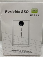 New - Portable SSD type-C USB3.1  - 16TB Blue
