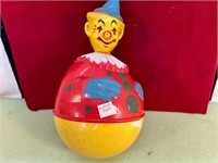 1950'S ROLLY POLLY TOY CLOWN