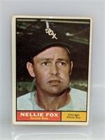 1961 Topps Nellie Fox 30 VG