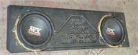 Pro Box Rocks Speaker Box 2 MTX 12" Subs