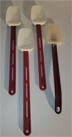 High heat rubber spatulas.