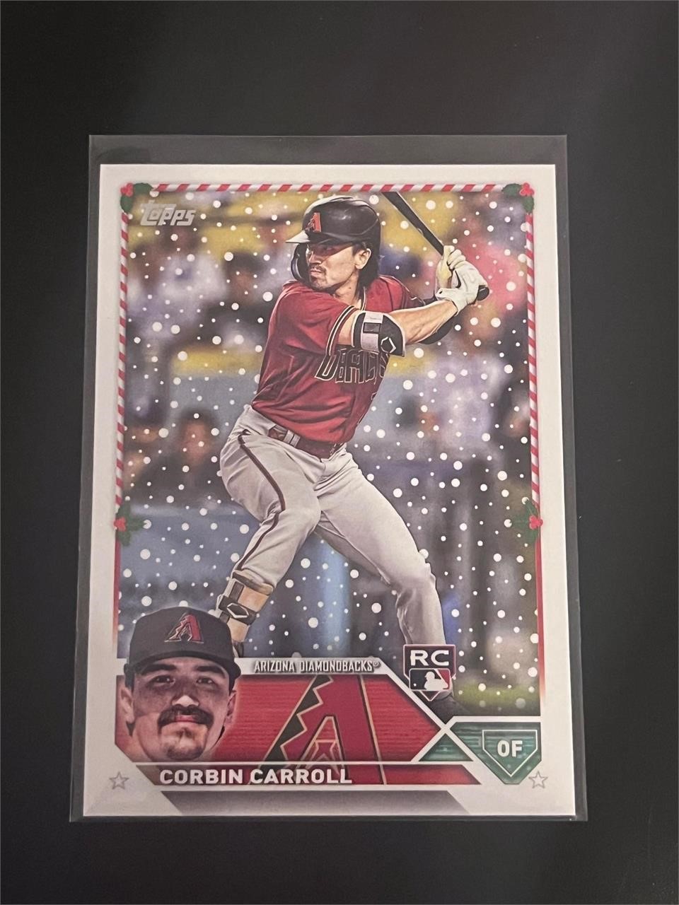 Corbin Carroll Holiday Rookie Card