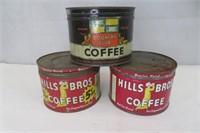 Vintage Coffee Tin, Lot