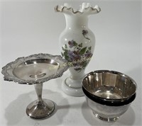Gorham Silver-plate, Paul Revere Bowls & Vase