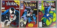 Venom Lethal Protector #1-3 Key Marvel Comic Books