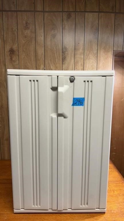 Rubbermaid cupboard 24”x 16”x3’