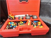 Vintage Lego builder accessories with  carrying