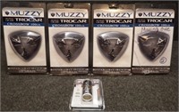 Muzzy Crossbow Broadheads & Bowstring Wax