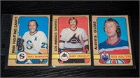 3 1971 72 OPC Hockey WHA Hockey Cards B