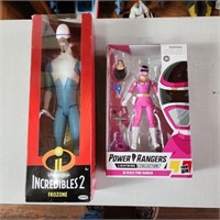 The Incredibles Frozon & Power Rangers Pink