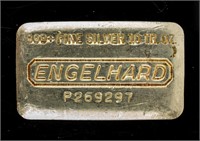 Coin 10 Troy oz. Silver Bar - Engelhard