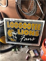 Loogootee Lions Yard Sign