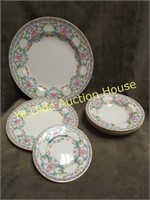 Minton China England 1910 Floral Pattern lot