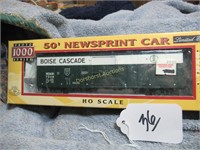 HO READY TO RUN - NEWSPRINT CAR - 50-FT