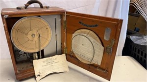 Vintage Bristol Company Voltmeter N# 208