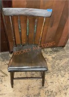 Vintage dining chair pair