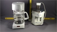 Coffee Pot and Juice Extractor