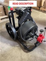 Used drain auger