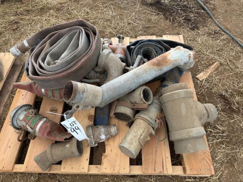 Soft Irrigation hose & misc fittings