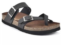 1 lot 2-Mountain Sole Ladies Leather Sandal size
