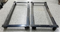 2 Metal Frames w/Casters (30" x 16") *LYS