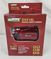 New Mustek Dv518l Digital Video Camera
