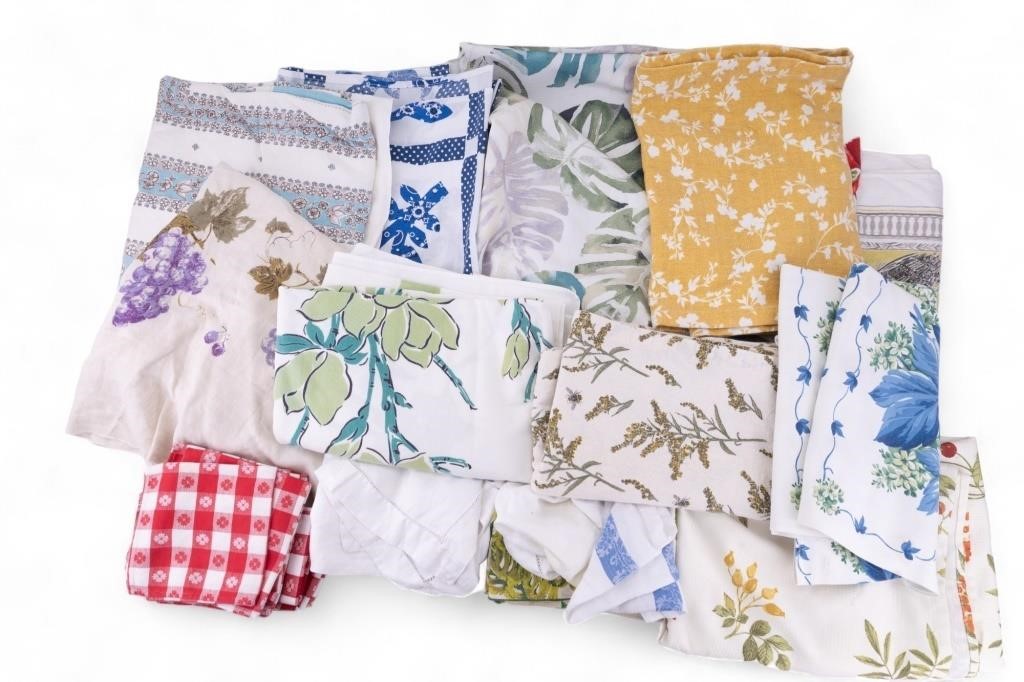 Vintage Print Linens