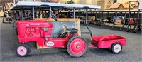 McCormick Farmall Advertisement Tractor - Wagon
