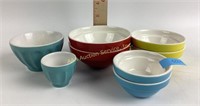 Condiment or pinch bowls:  Tasty set of 6 (red,