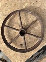 SMALL WHEEL, 18 1/2" ACROSS