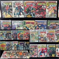 (34) 1980’s P.P Spectacular Spider-Man Comics
