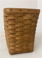 Longaberger Small Waste Basket 1986