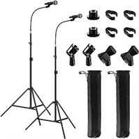 Umigy 2 Pcs Microphone Stand Boom Mic Stands