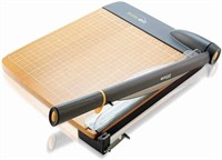 Westcott 12'' Trimair Wood Guillotine Paper