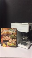 Cookbooks & Coffee Maker