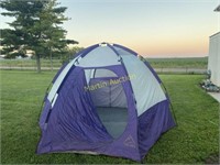 Two room ten person dome tent