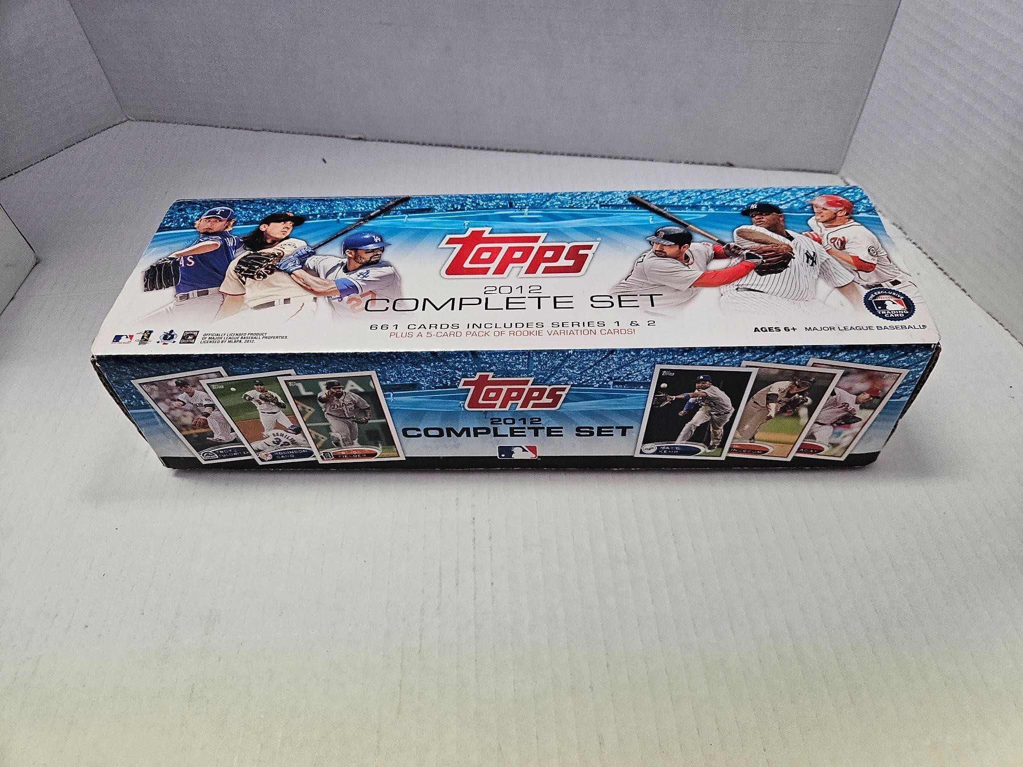 Topps Baseball 2012 Complete Set