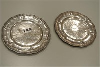 Two Silver Plates