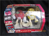 M&M's At The Movies In 3-D Candy Dispenser Nib