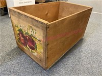 Old wooden "Washington Apple" crate