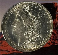 1885-P Morgan Silver Dollar MS63 Collectible COIN
