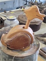 1970's Pull Along Childs Duck Toy