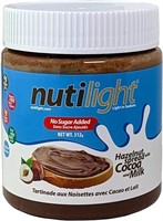 NutiLight Hazelnut Spreads with Cocoa, Gluten