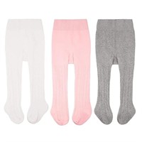 Baby Girls Tights Cable Knit Leggings Stockings Co