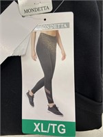 MONDETTA WOMENS LEGGINGS SIZE XL