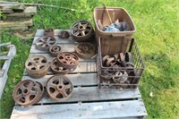 VARIOUS WHEELS AND PARTS